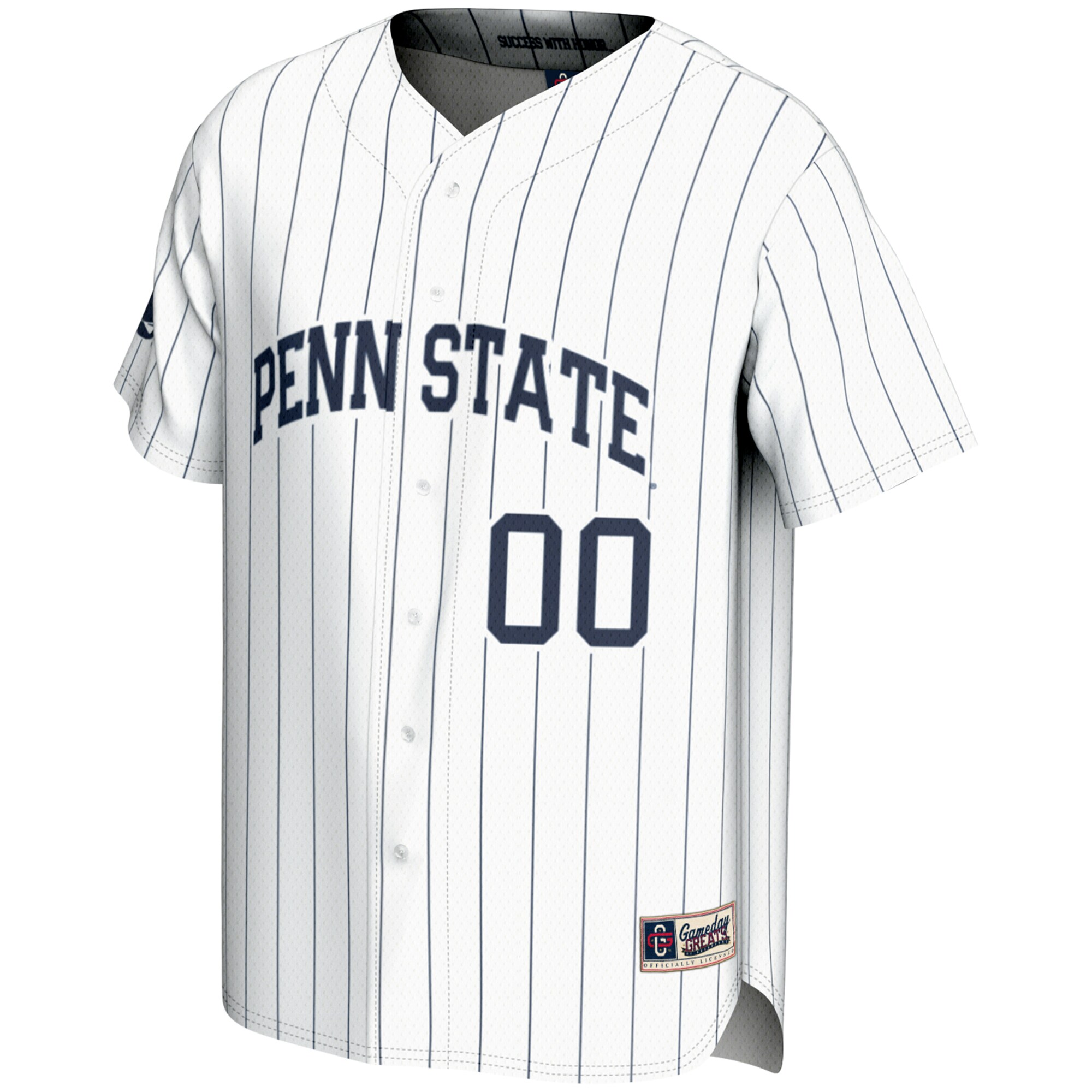 [DDG] Penn State Nittany Lions GameDay Greats NIL Pick-A-Player Lightweight Baseball Jersey - White