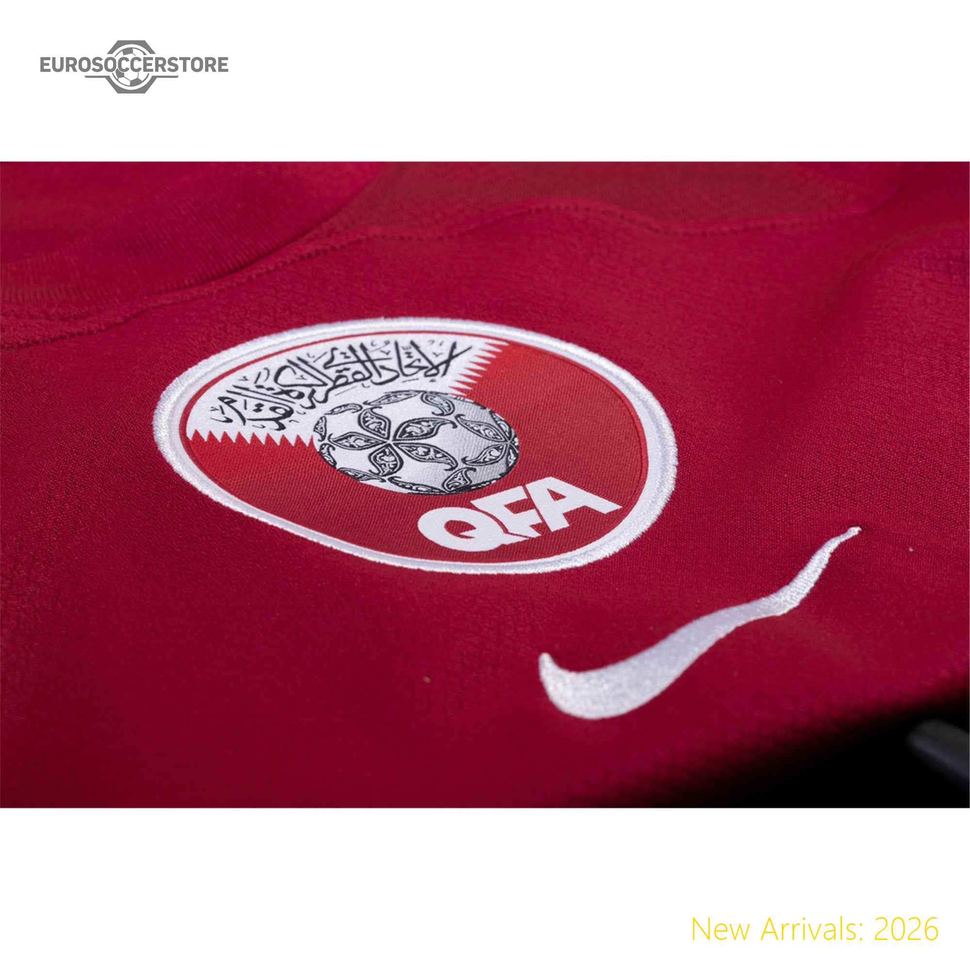 Iconic Design Men Qat Qatar Home Premium Home Jersey 2022
