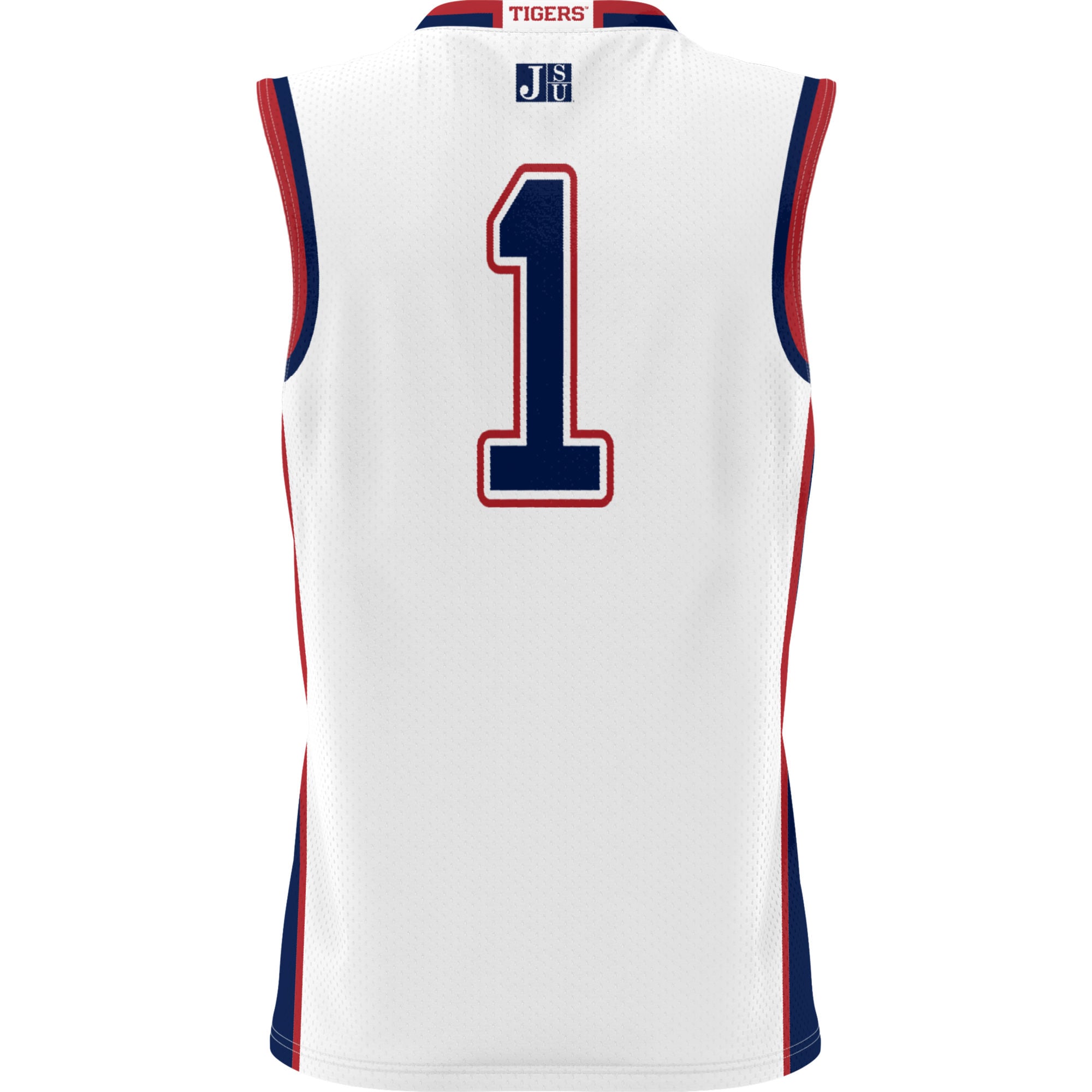 #1 Jackson State Tigers GameDay Greats Lightweight Basketball Jersey - White