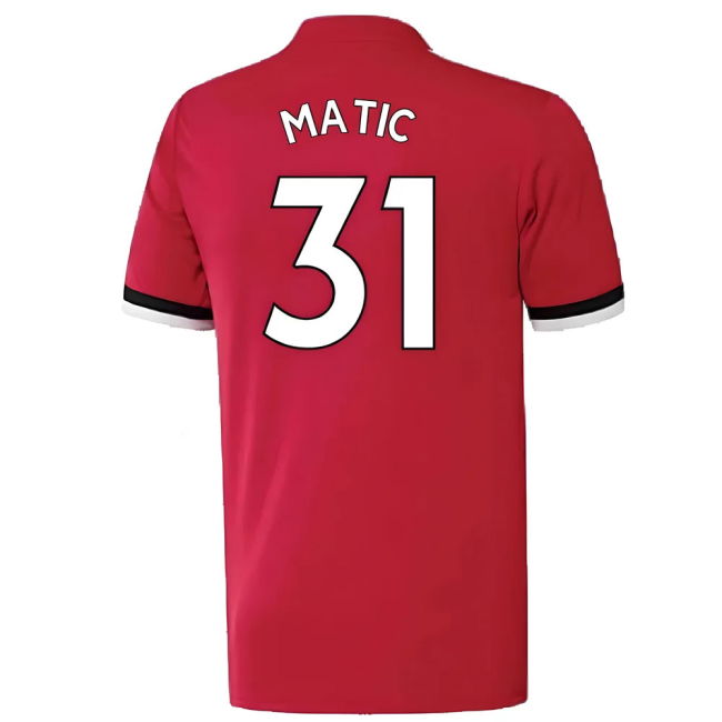 2017-18 Man Utd authentic Home Shirt - Adults | genuine