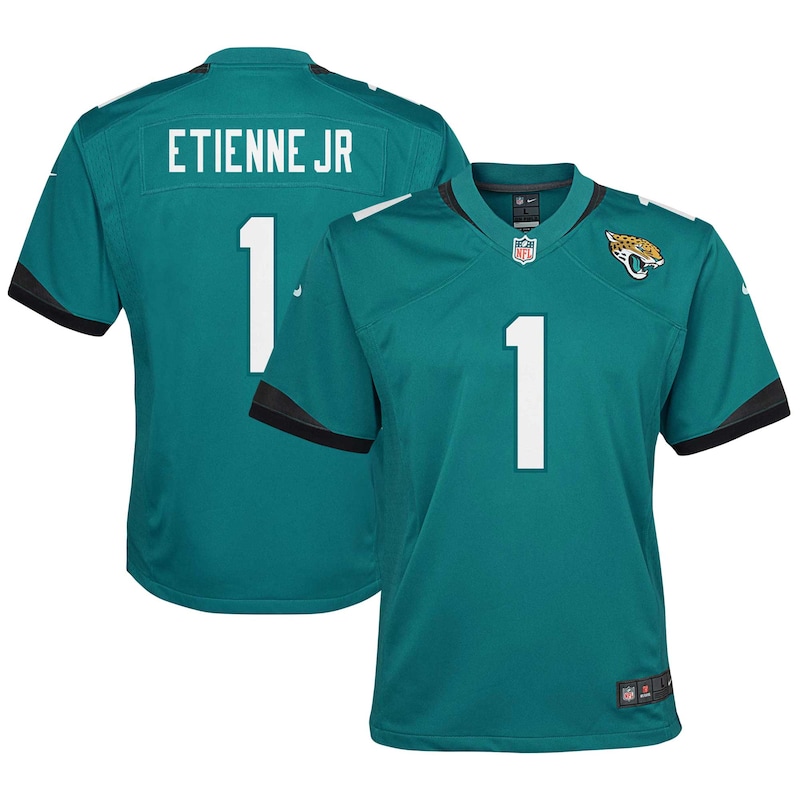 None Travis Etienne Pro Bowl JAX Jaguars Authentic Jersey Game Day Wea