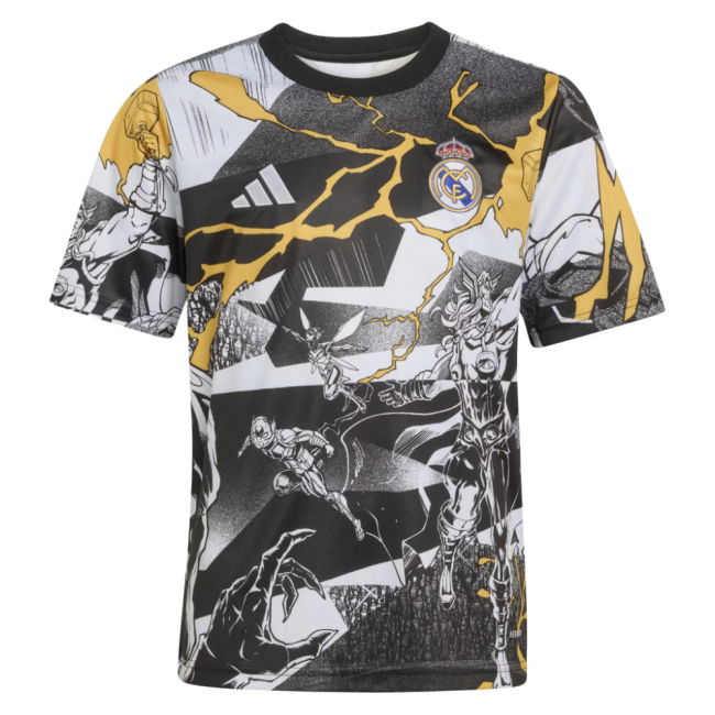 2025 Real Madrid Pre match Shirt - genuine performance Soccer Jersey -