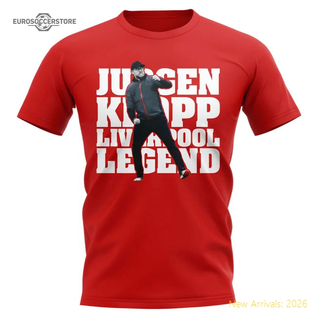 Authentic Jurgen Klopp Liverpool Legend T-shirt (red) - Premium