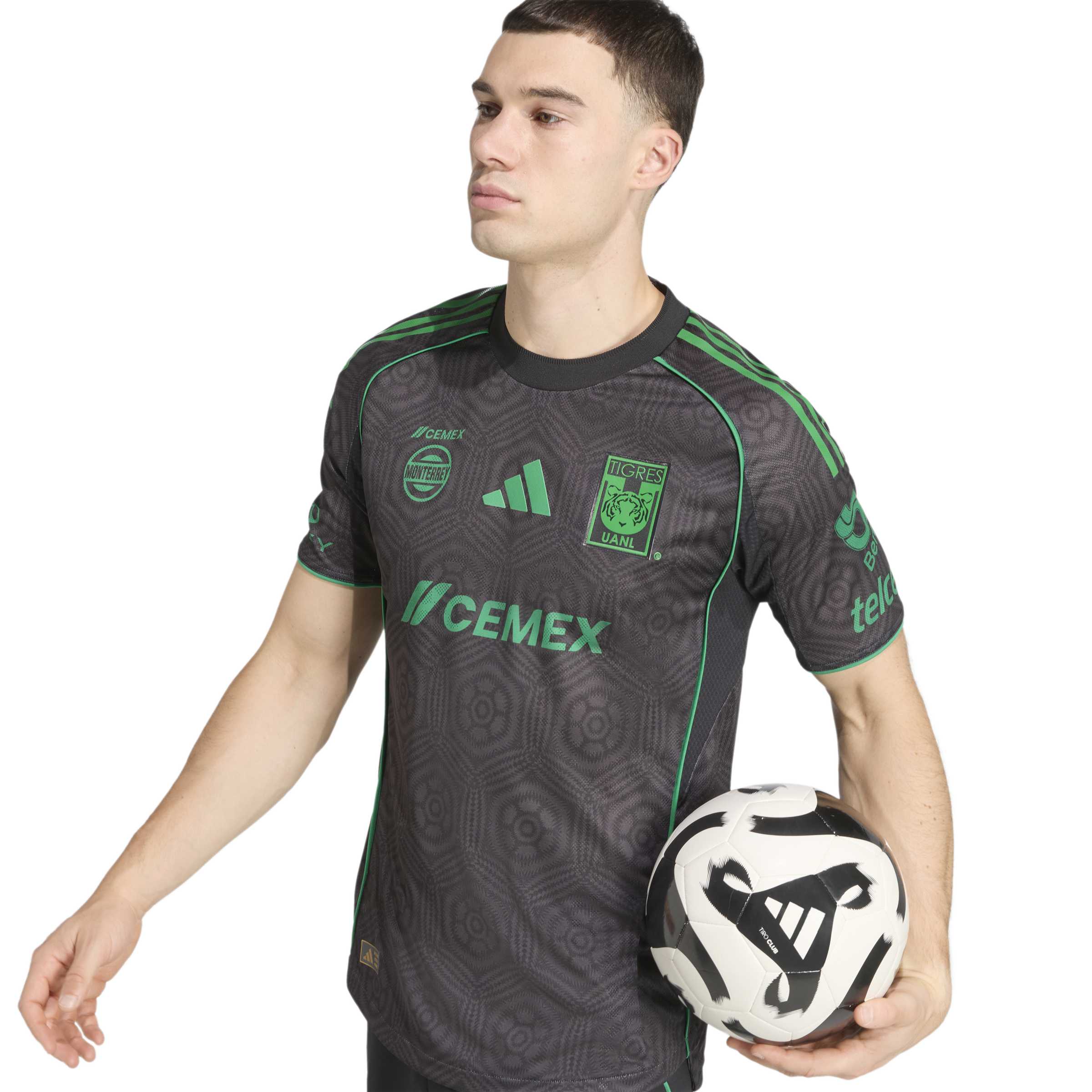 [SJH] Tigres UANL 2025/26 Third On Field Authentic Jersey - Gray