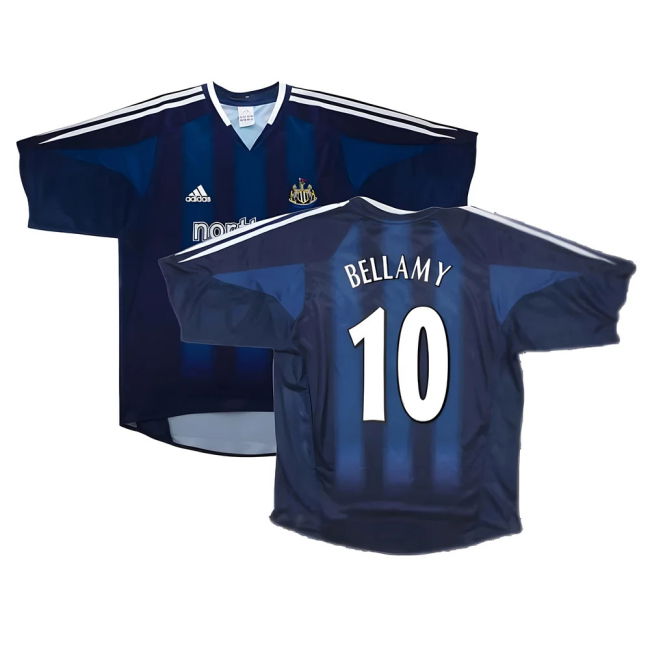 Newcastle Senior Team Elite Quality Away Pro Level Shirt (Bellamy 10)