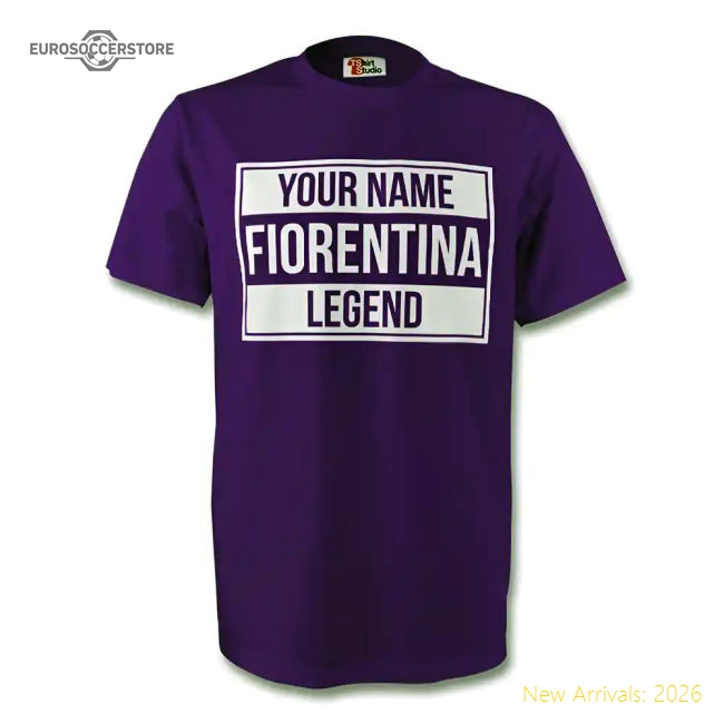 Match-Day Popular Your Name Fiorentina Legend Tee (Purple)