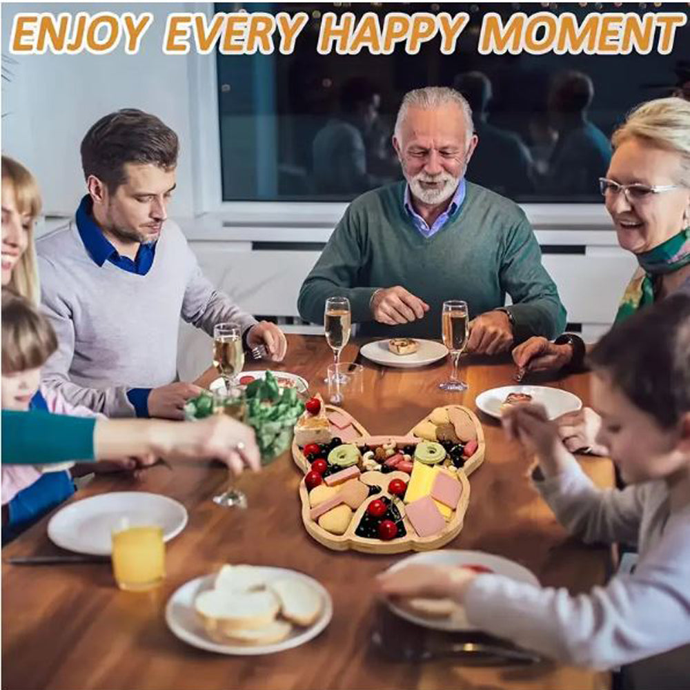 Bulldog Cheese Board Food Tray For French Bulldogs | Vet-recommended