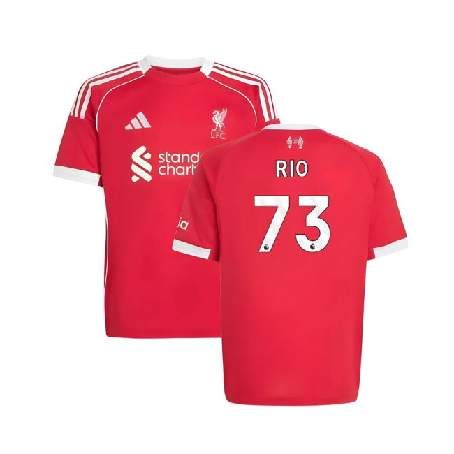 New Lightweight Liverpool Home Soccer Jersey (Rio 73) (Kids)