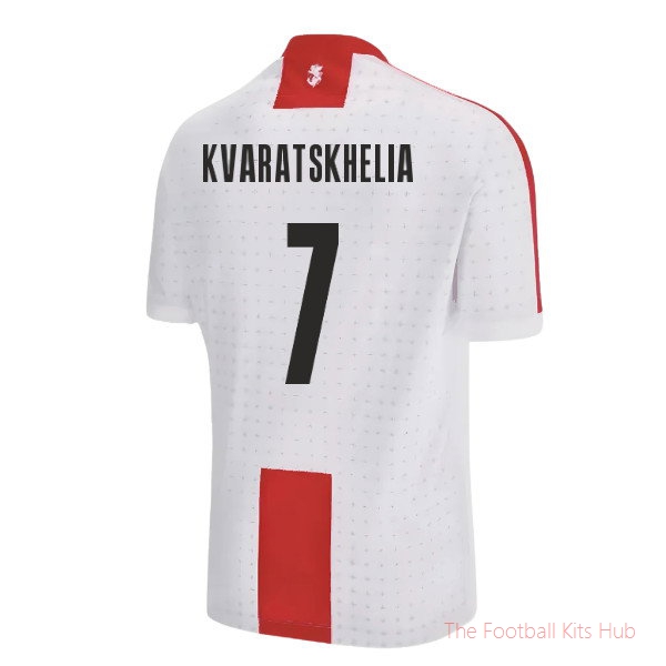 2023-2024 Georgia Home Shirt (KVARATSKHELIA 7)