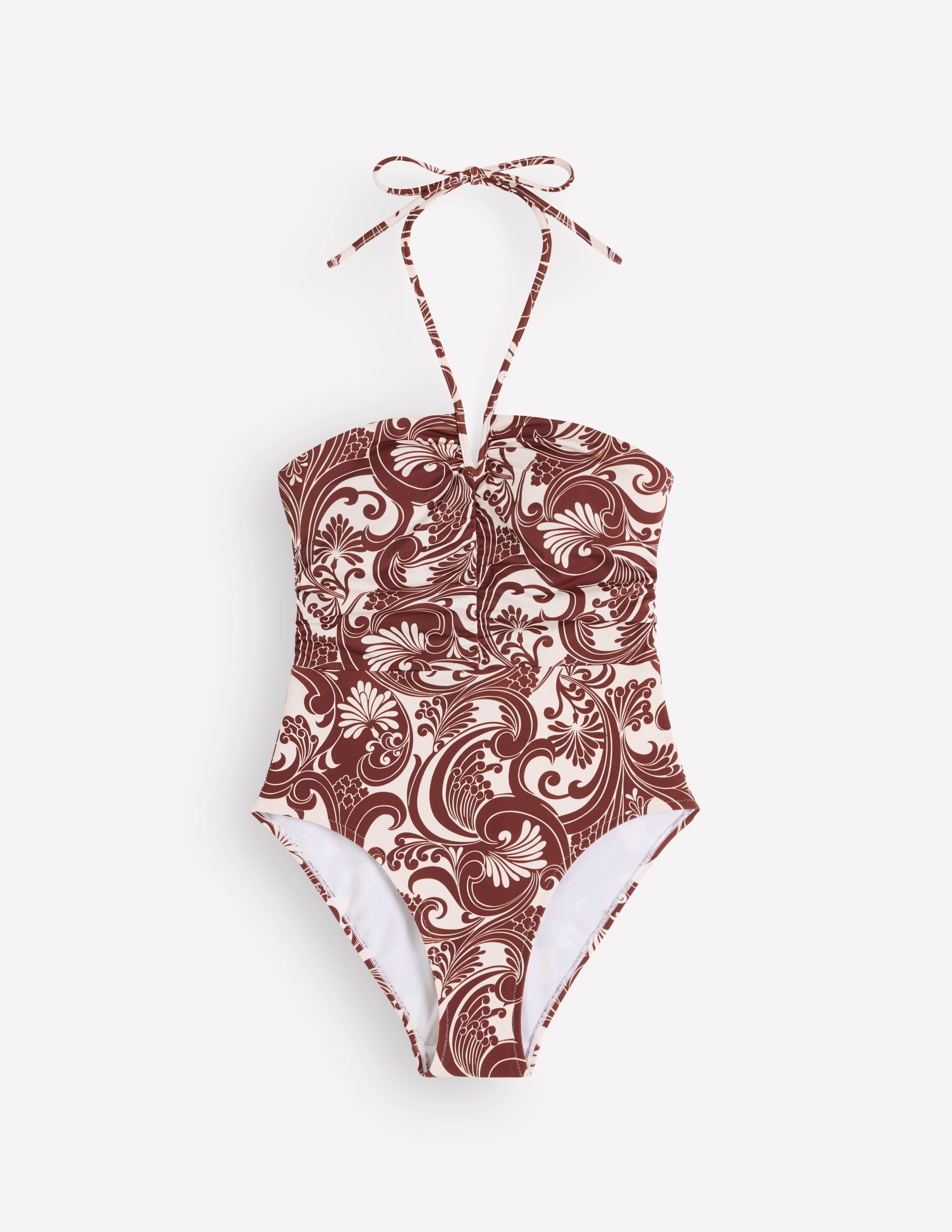 Gather String Swimsuit