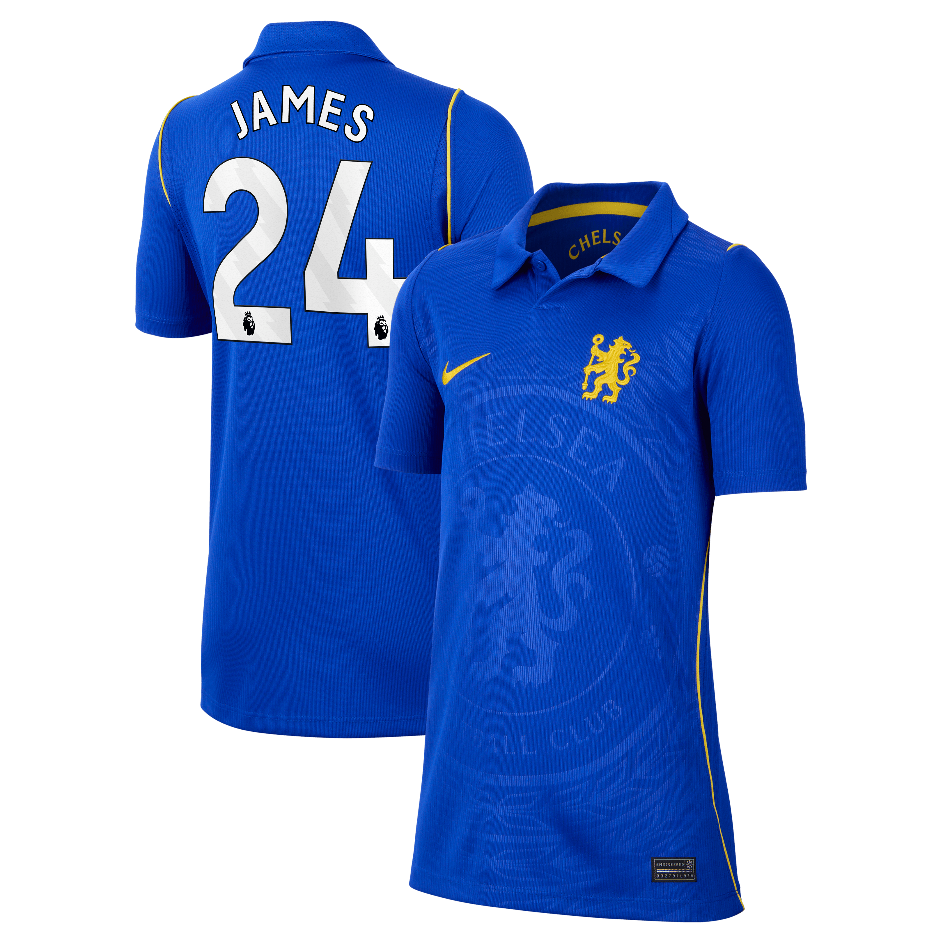 [SJH] Reece James Chelsea Youth 2026/27 Home Stadium Replica Jersey - Blue