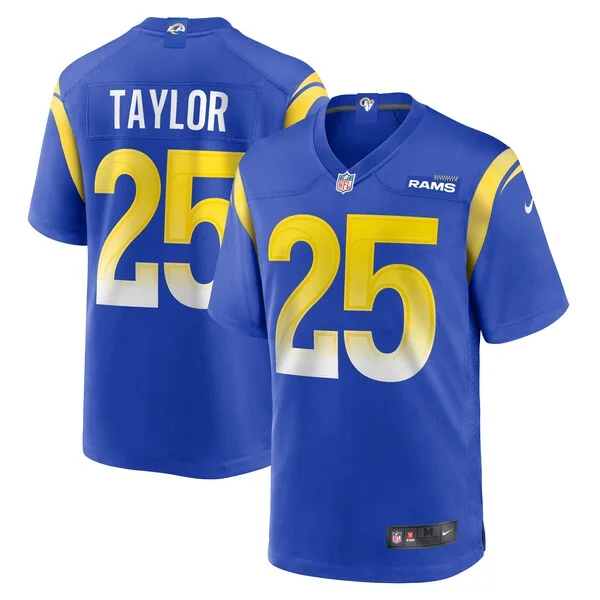 High-Quality LA Rams Game Jersey - Royal | NFL Fan Apparel | NFL Footb