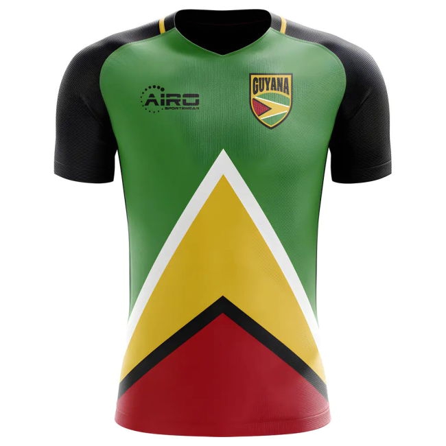 2025-2026 Guyana Home Concept Football Shirt - Womens (1)
