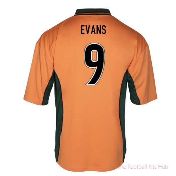 Soccer Club Plymouth Argyle 2002-2003 Away Shirt (Evans 9)