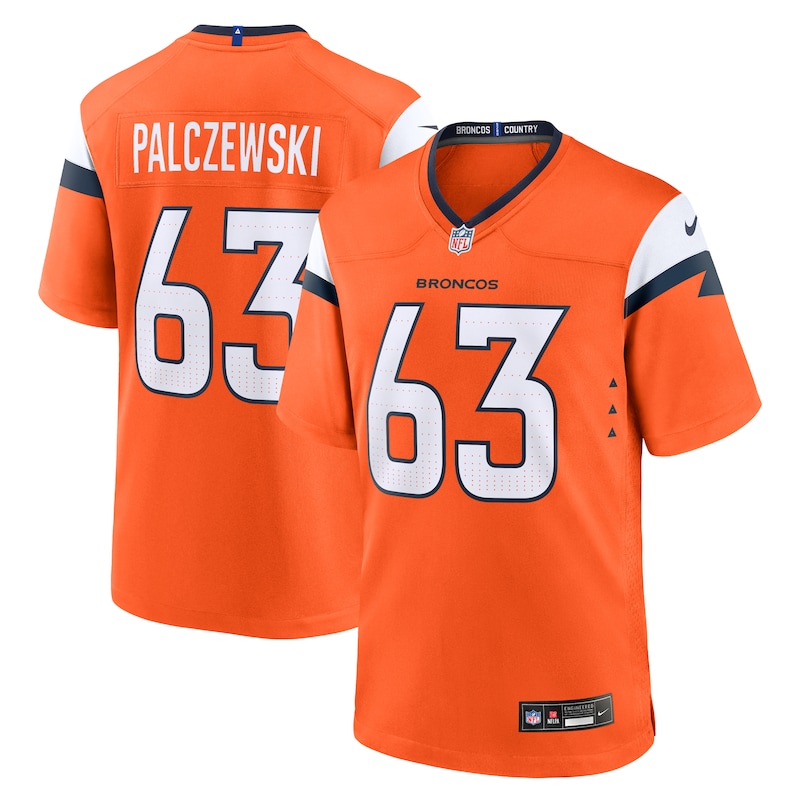 None Alex Palczewski DEN Broncos Sleek Budget-Friendly Jersey