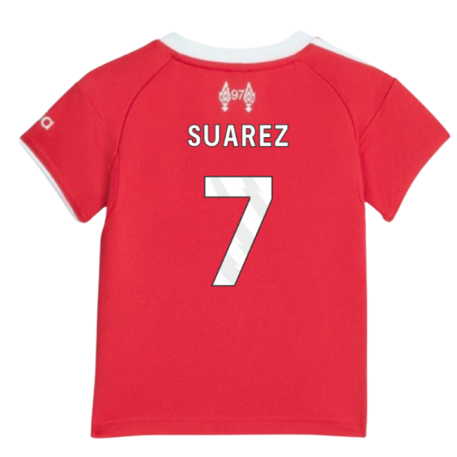 Affordable Liverpool Suarez 7 2025-2026 Liverpool Home Baby Kit (Su...