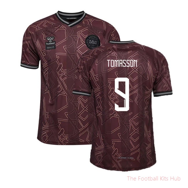 2024-2025 Denmark Special Edition Hummel x Halo SS Shirt (Tomasson 9)