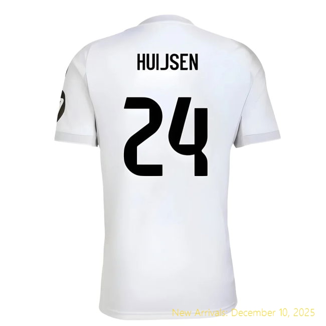 2025-2026 Real Madrid Home Shirt - Top Grade Game Day (Huijsen 24)