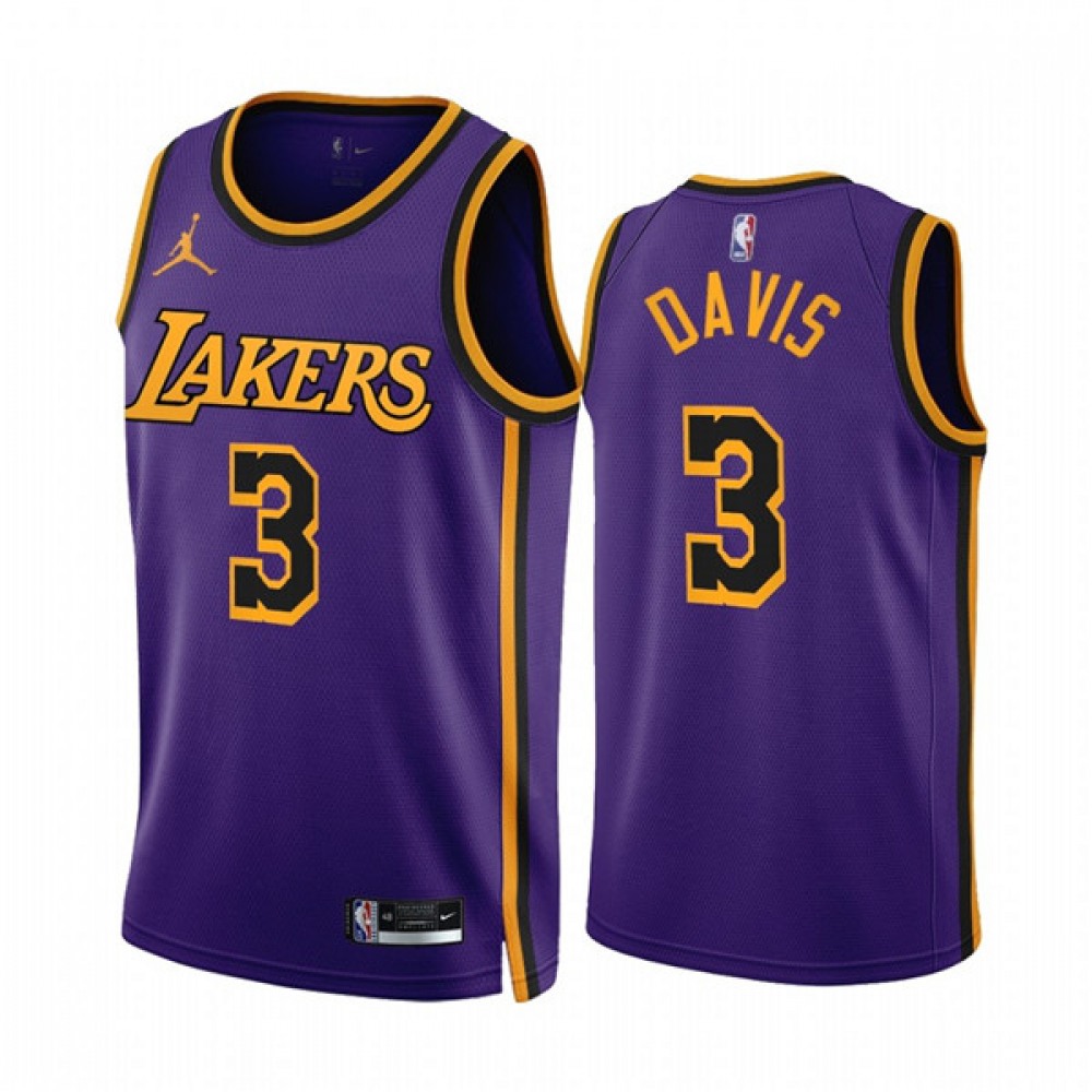 Durable Jersey Los Angeles Lakers 3 - Purple - Basketball Fan Gear