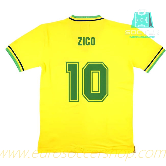 Brazilian National Team Home Jersey (ZICO 10)