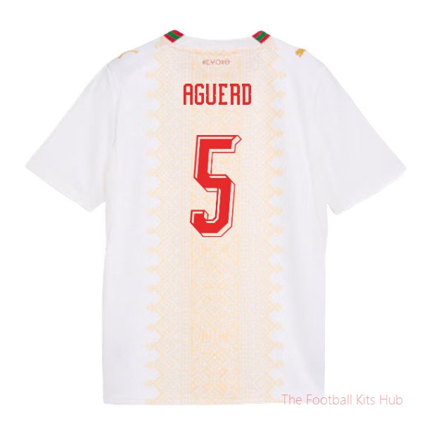 2026-2027 Morocco Away Shirt (Kids) (Aguerd 5)