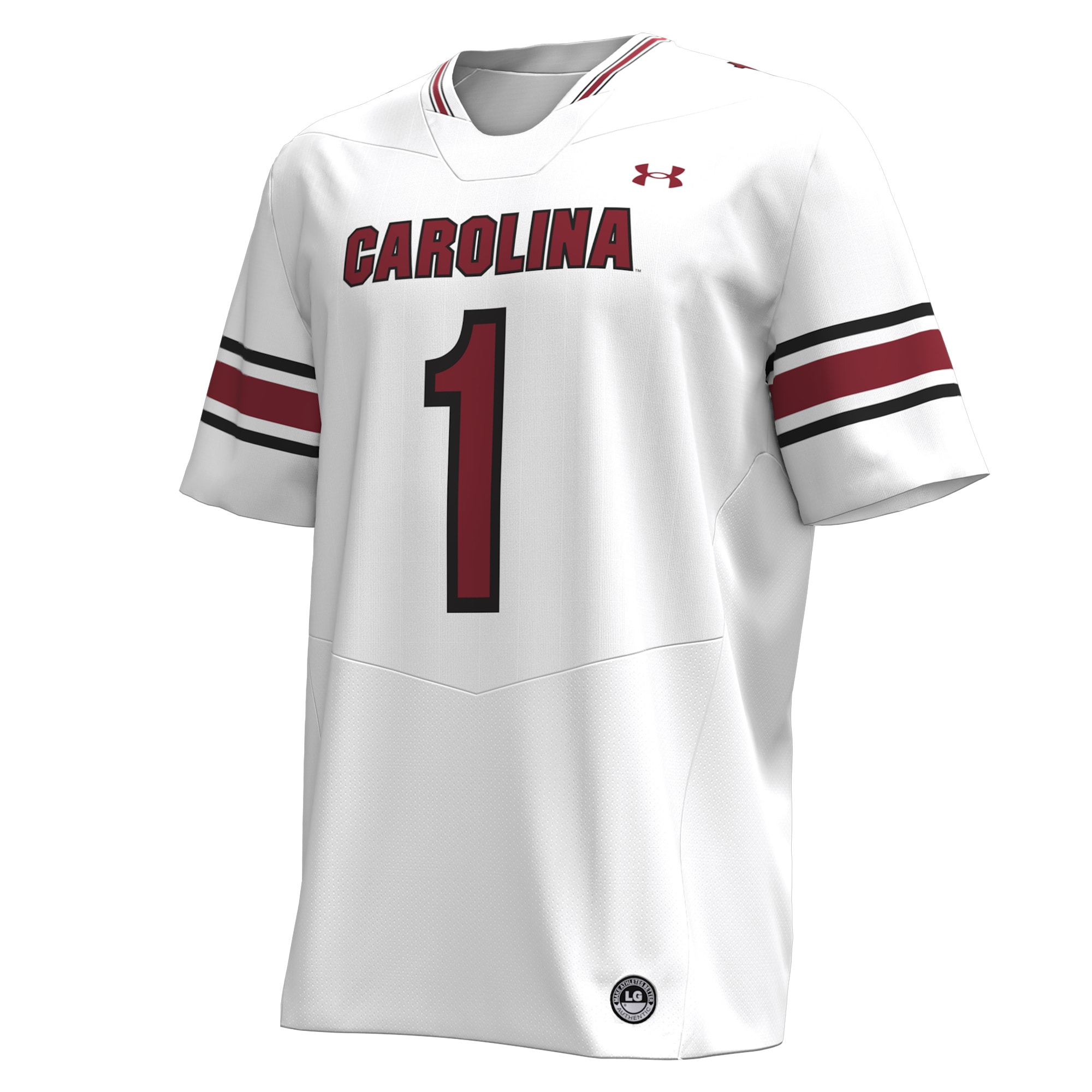 #1 South Carolina Gamecocks Replica 2026 Season Football Jersey - White