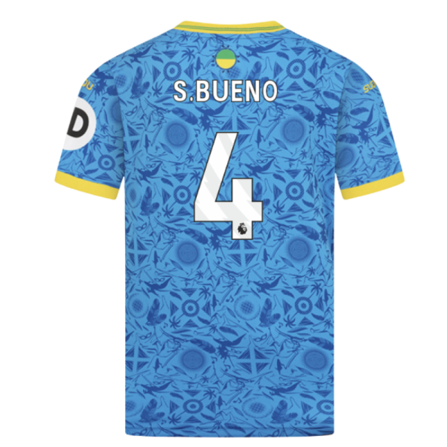 2025-2026 Wolves Third Jersey (Kids) (S.Bueno 4)