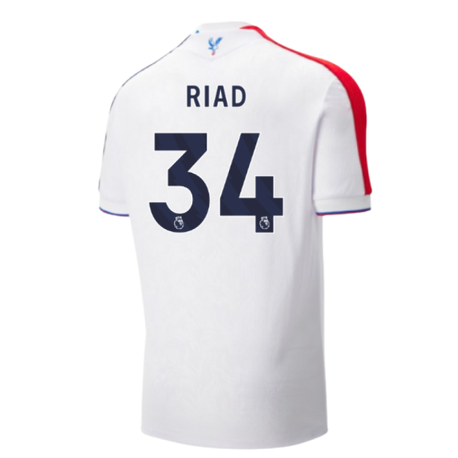 Top Tier Crystal Palace Crystal Palace Away Shirt Riad #34 2024-20...