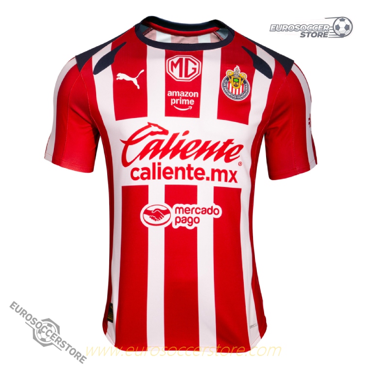 Martinez R. #33 Chivas 25-26 Home Football Jersey