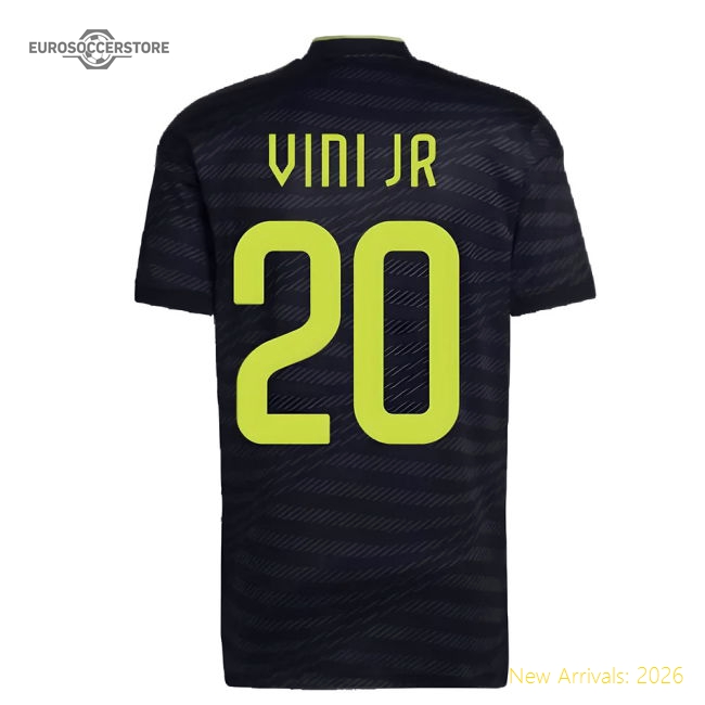 Real Madrid Vini Jr Third Top-tier Jersey Official Design