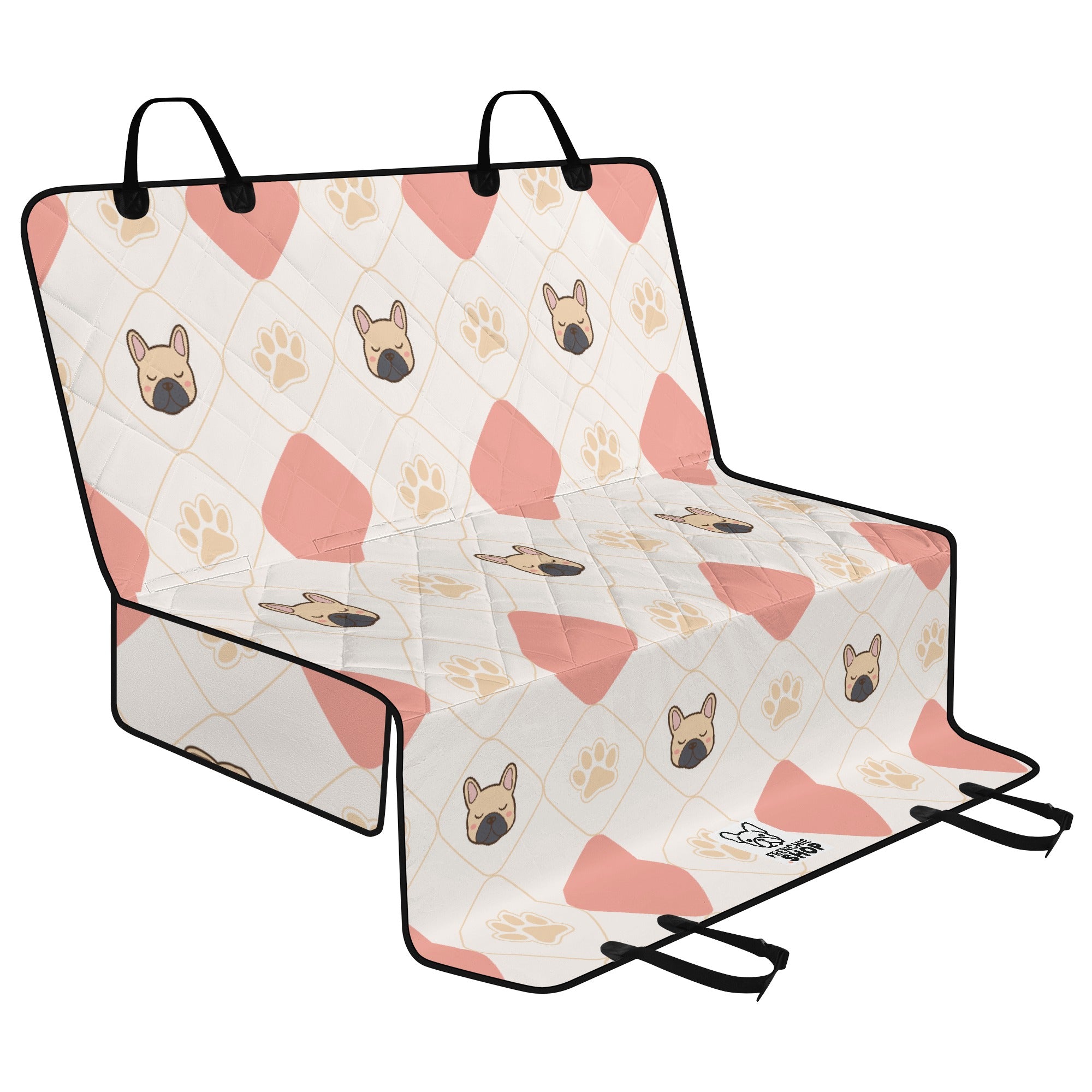 French Bulldog Ivonne Car Pet Seat Covers For French Bulldog Durable Dog Item