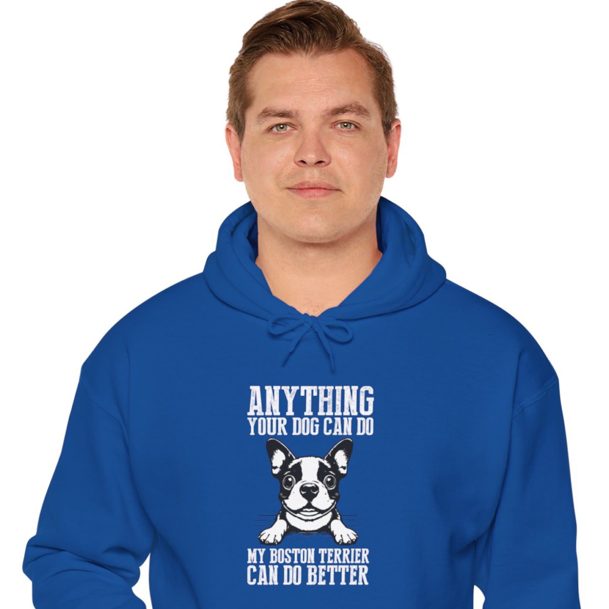 French Bulldog Lizzie Unisex Hoodie For Boston Terrier Lovers Durable Dog Item