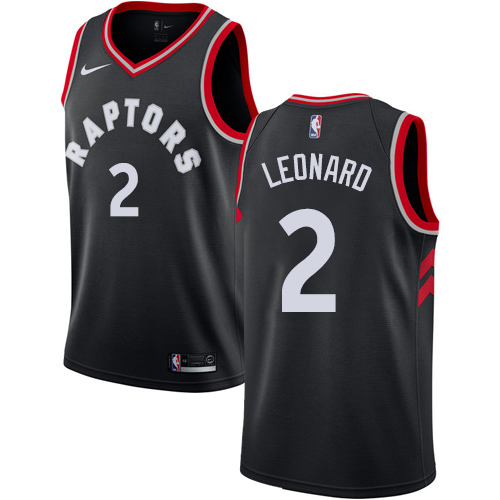 TOR #2 Kawhi Leonard Performance 2024 Statement NBA Jersey - Black