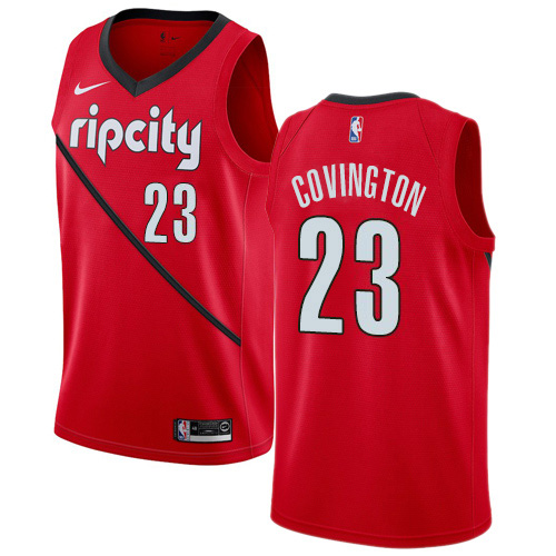 POR Red Nike T. Blazers #23 NBA Jersey Basketball Jersey Quality