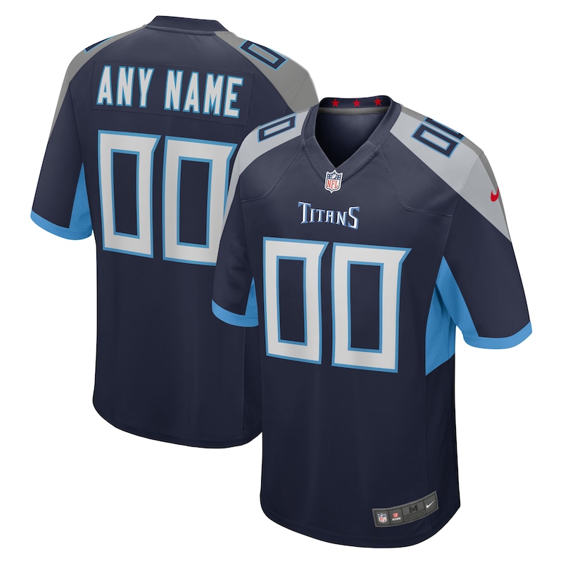 None  TEN Titans Bold High-Quality Jersey for NFL Fans