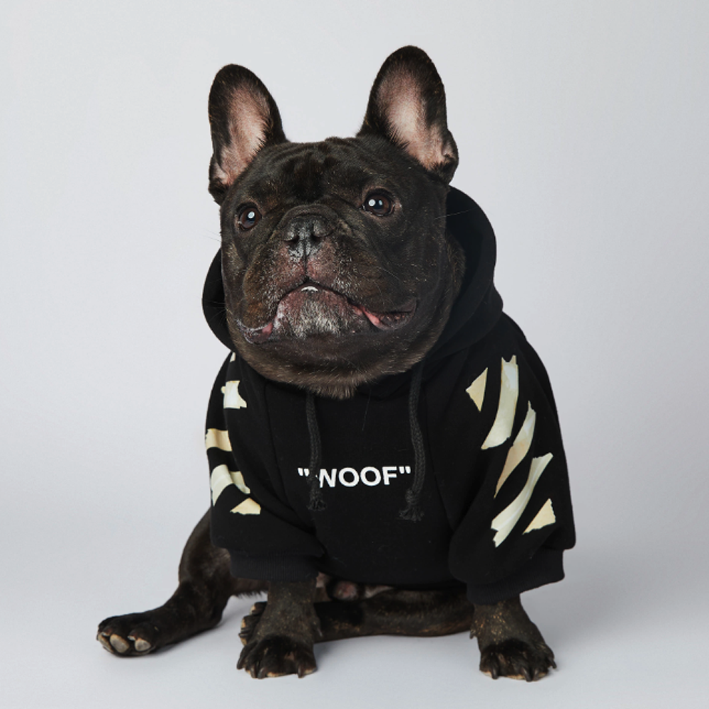 Frenchdot™ - French Bulldog Woof Hoodie V1