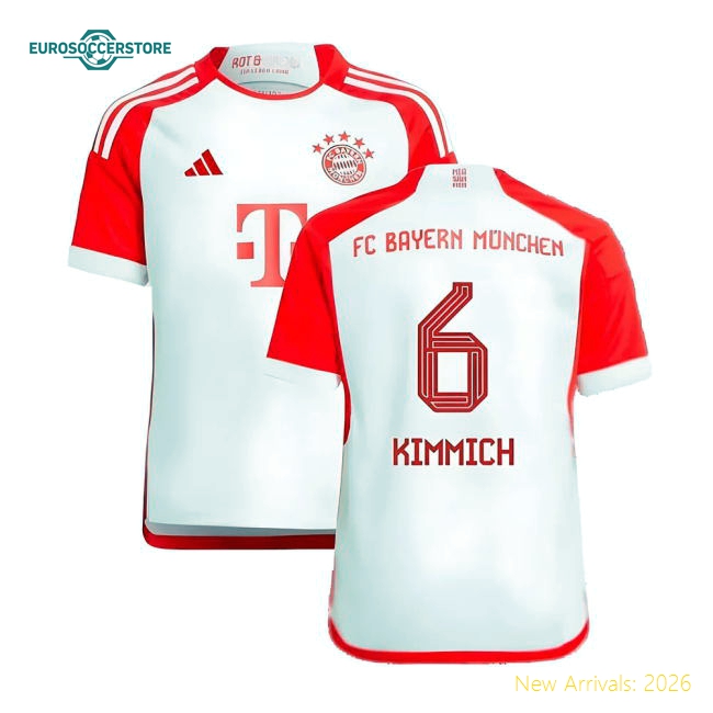 2023-2024 Bayern Munich Home Shirt (Kids) (Kimmich 6)