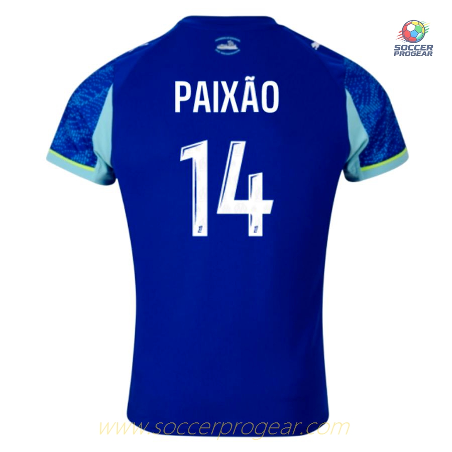 OM Match Quality Third Kids Edition Soccer Uniform Team Jersey 2025-26 Edition Paixao