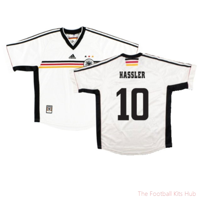 Germany 1998-00 Home Shirt (Very Good) (Hassler 10)