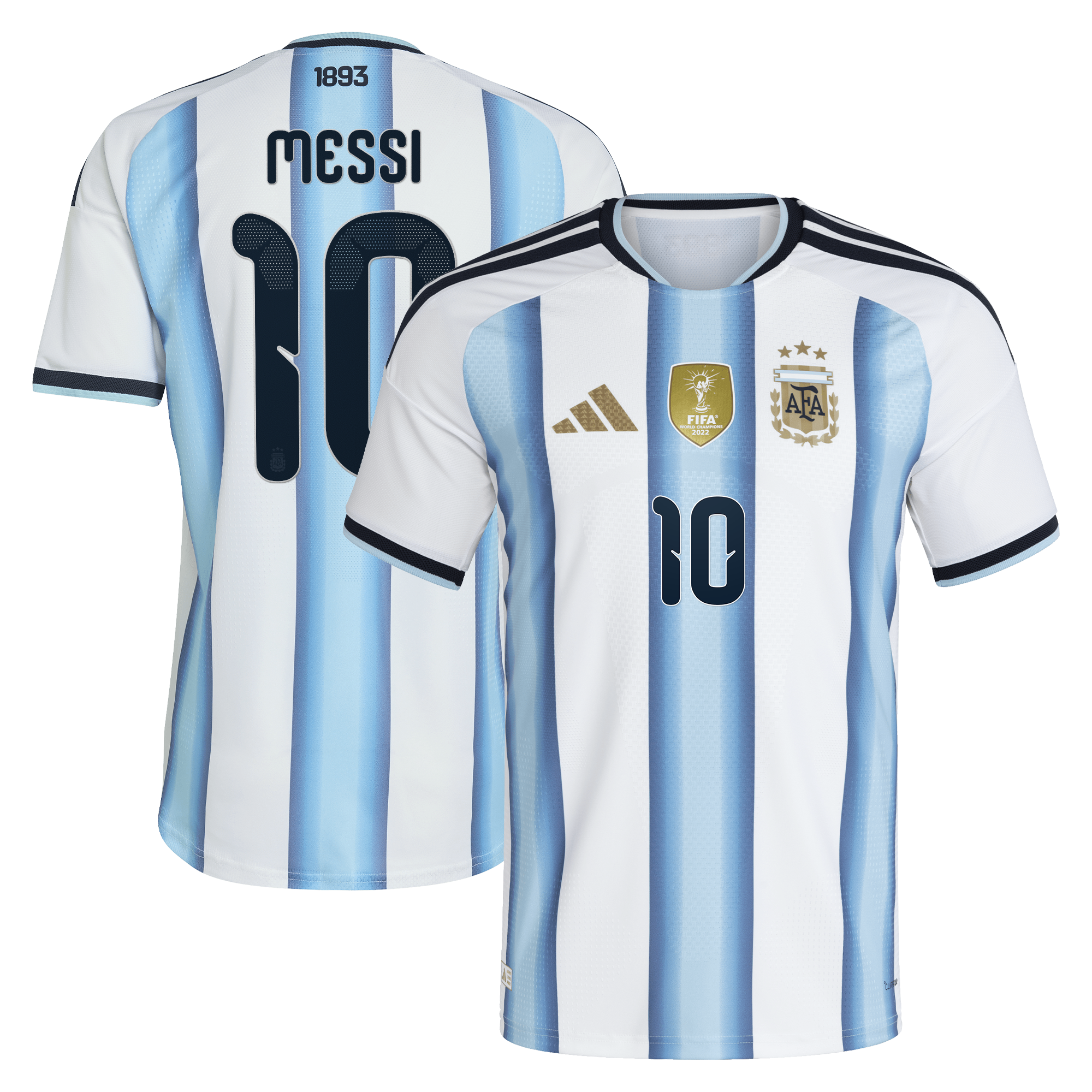 [SPK] Lionel Messi Argentina National Team adidas 2026 Home On-Field Authentic Jersey - White