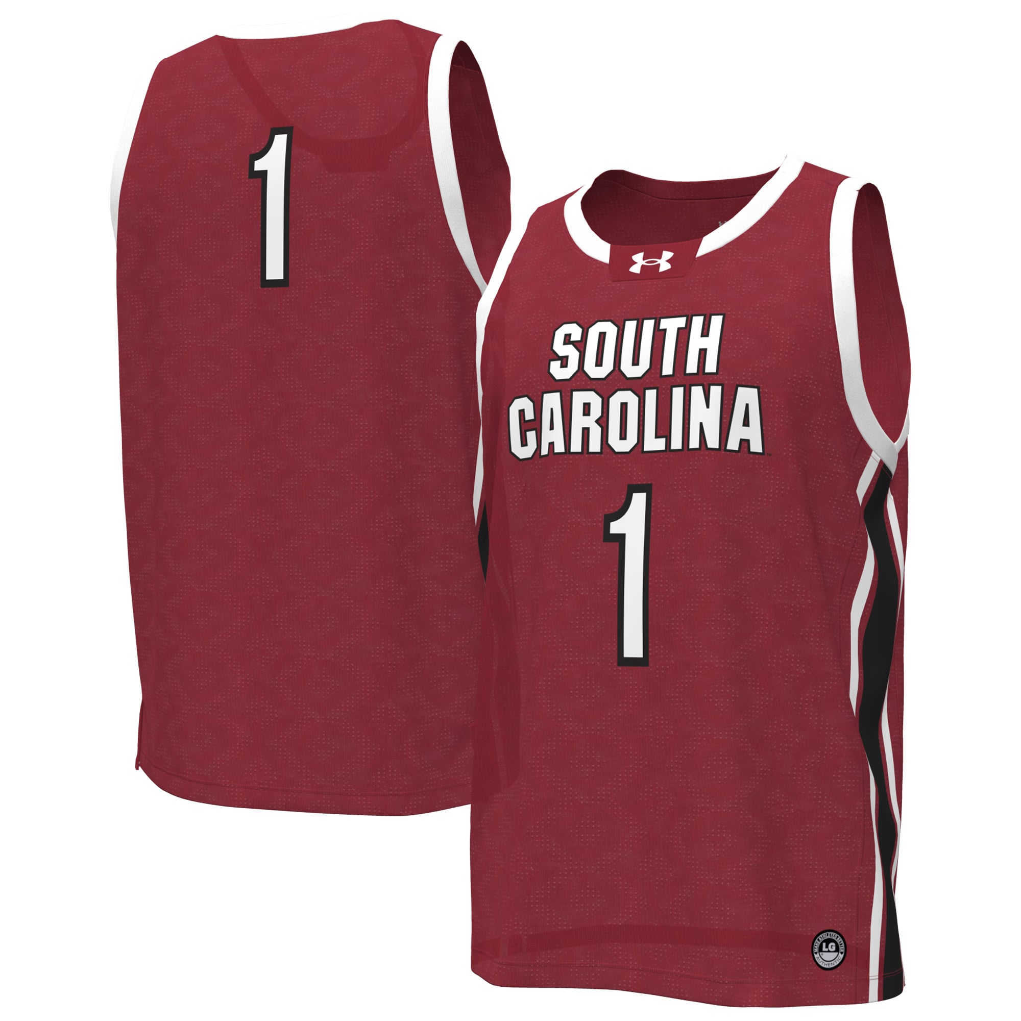 South Carolina Gamecocks Under Armour Women's #1 Replica Basketball Jersey - Garnet