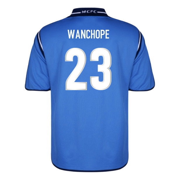 [JED] 2001 Manchester City Retro Shirt Home Apparel (Wanchope 23)