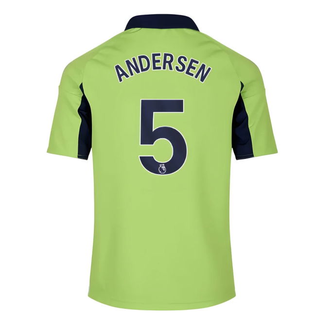 Andersen 5 Replica Quality Fulham Away Supporter Shirt (Kids)