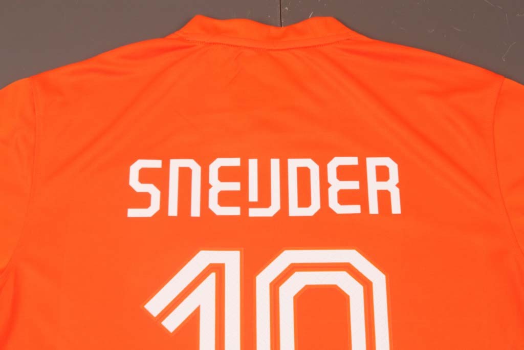 Authentic NETHERLANDS 201415 HOME SOCCER SHIRT 10 SNEIJJDER