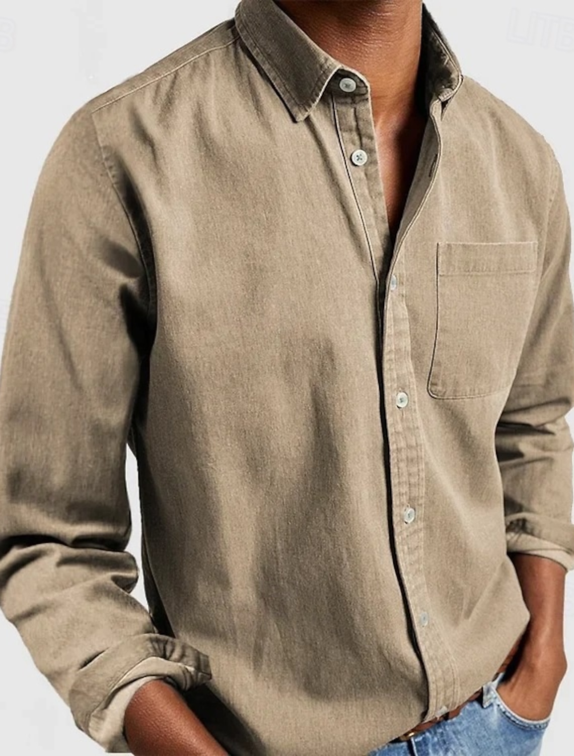 Men's Shirt Casual Shirt Button Up Shirt White Pink Red Sky Blue Green Short Sleeve Plain Lapel Casual Daily Front Pocket Clothing Apparel Elegant Fashion Casual