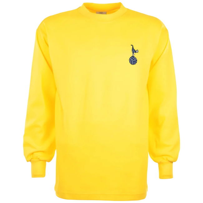Tottenham 1970s Yellow Retro Shirt - (Men