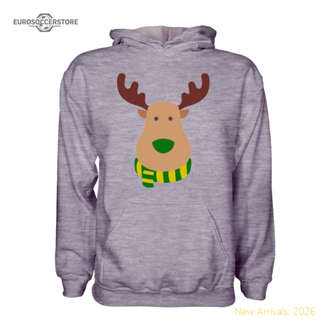 Superior Norwich Rudolph Supporters Hoody (grey) - Competitive Price