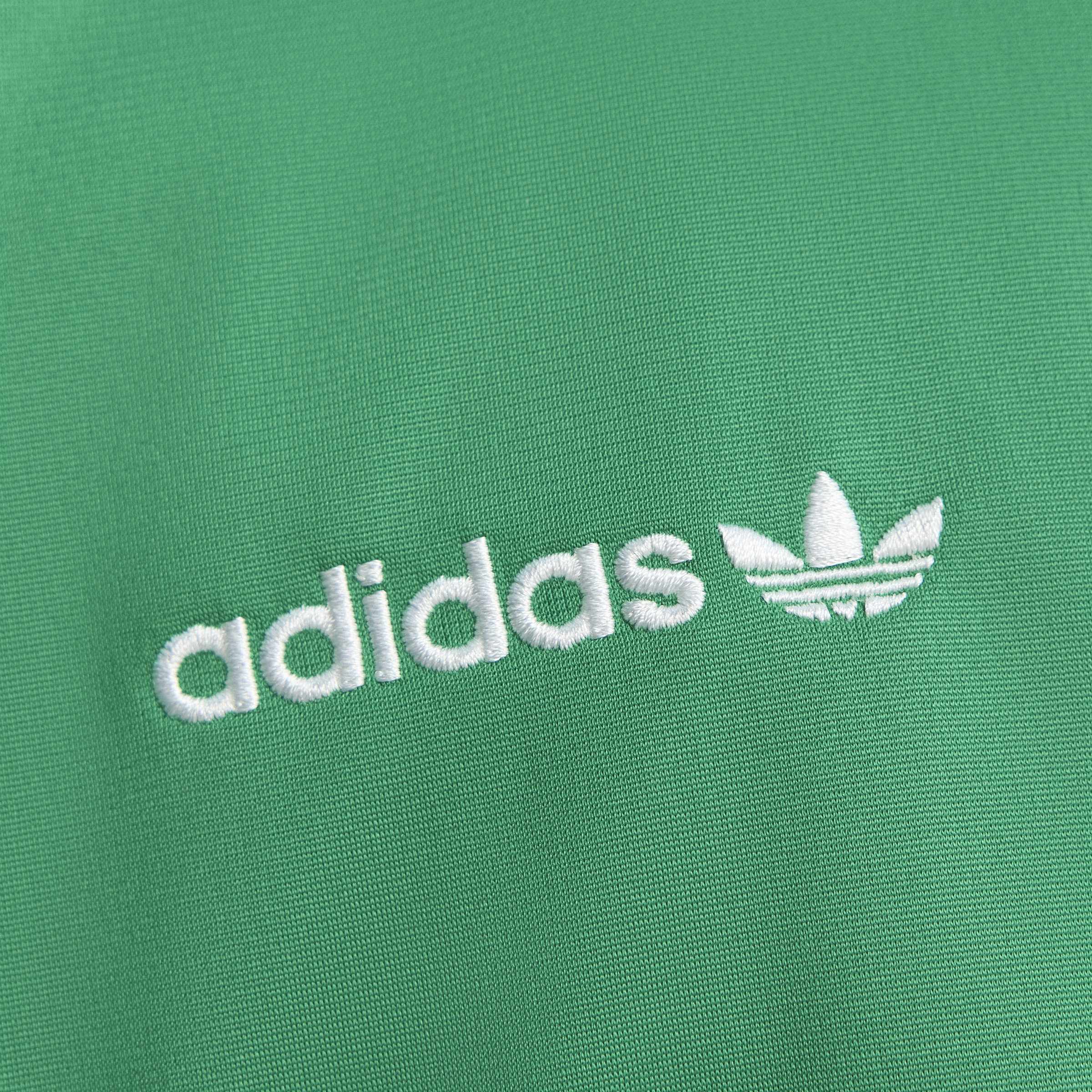 [SJH] Mexico National Team 1986 Bringback Full-Zip Track Jersey Top - Green