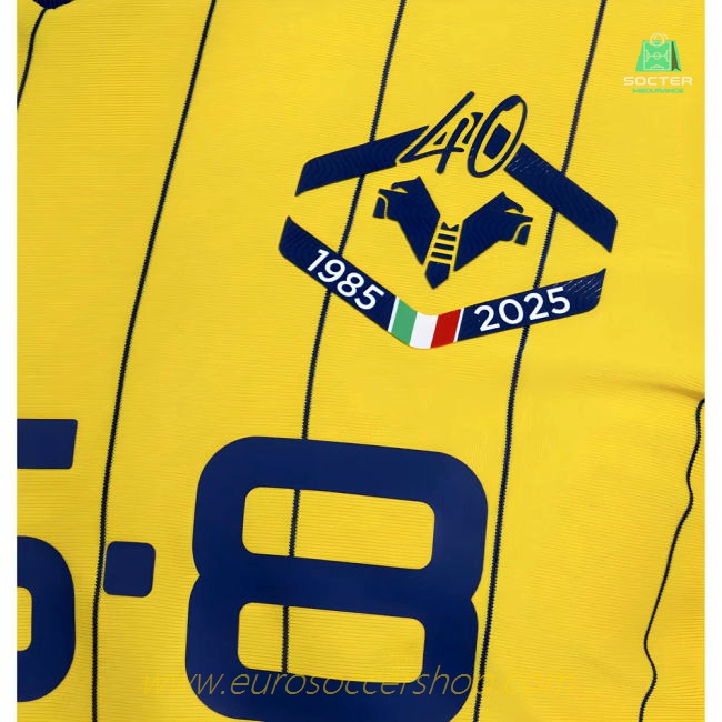 2024-2025 Hellas Verona Fourth Shirt (Yellow)