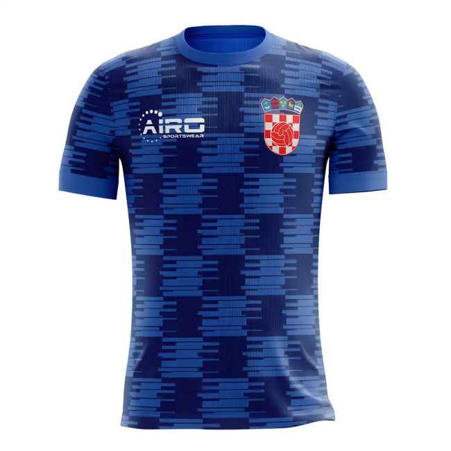 Authentic 2025-2026 Croatia Away Match Football Durable